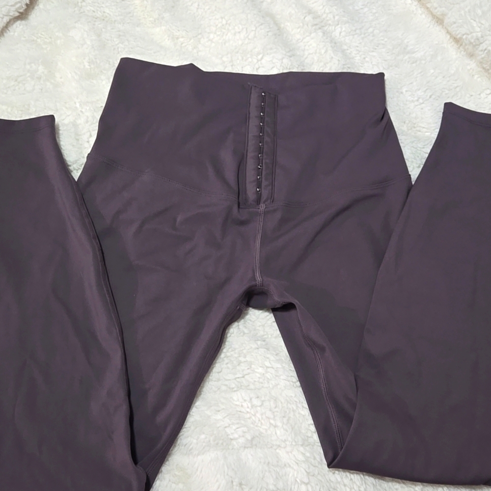 High waist waist cincher workout pants